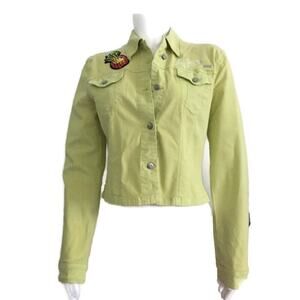 Vintage Iceberg 90's Cropped Jacket Iceberg Ice Size Medium Pineapple